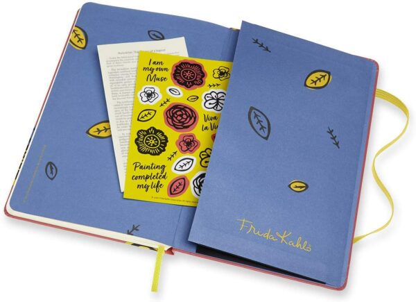 Carnet - Frida Kahlo - Large, Plain, Hard Cover - Pink | Moleskine - imagine 2