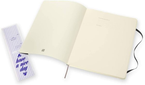 Carnet - XXL, Dotted, Soft Cover - Black | Moleskine - imagine 4