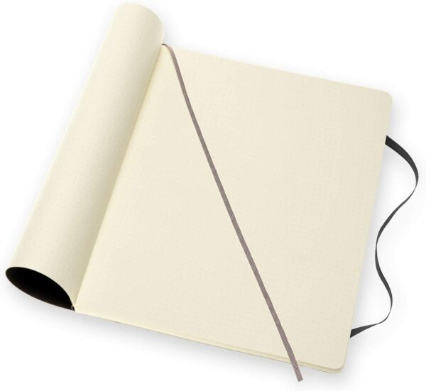Carnet - XXL, Dotted, Soft Cover - Black | Moleskine - imagine 3