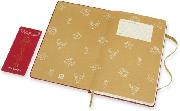 Carnet - Year of the Ox - Large, Ruled, Hard Cover - Red | Moleskine - imagine 5