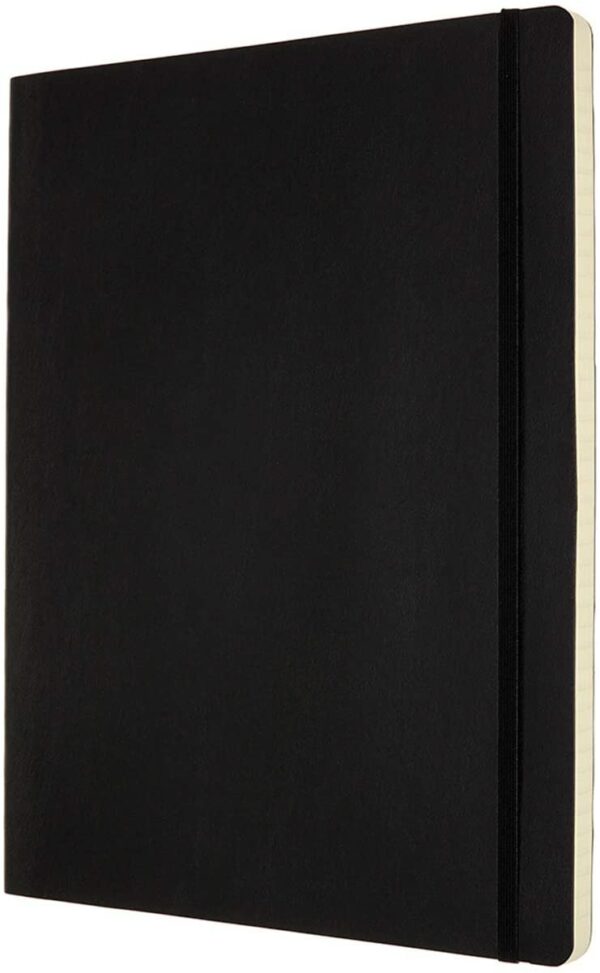 Carnet - XXL, Ruled, Soft Cover - Black | Moleskine - imagine 5