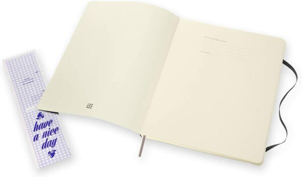 Carnet - XXL, Ruled, Soft Cover - Black | Moleskine - imagine 4