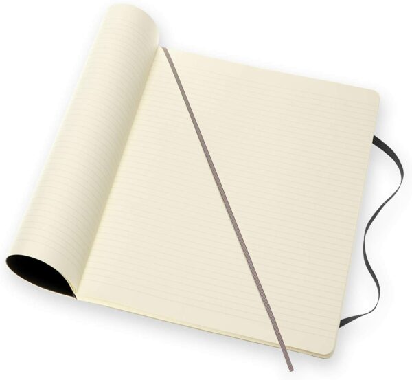 Carnet - XXL, Ruled, Soft Cover - Black | Moleskine - imagine 3