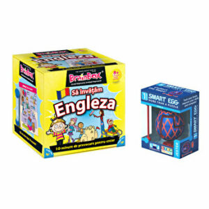 Pachet joc Brainbox Sa invatam Engleza + Smart Egg Bufonul