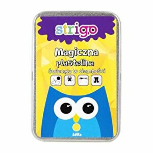 Plastilina magica, galben fosforescent