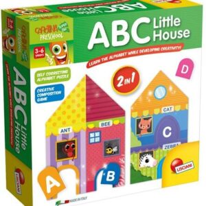 Joc 2 in 1 - Casute ABC