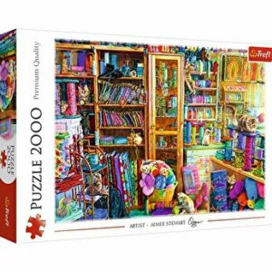 Puzzle Trefl Paradisul pisicutelor, 2000 piese