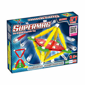 Supermag Classic Primary - Set constructie magnetic, 27 piese