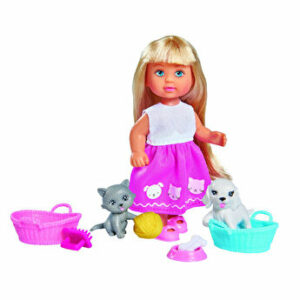 Set de joaca Evi cu catel si pisicuta