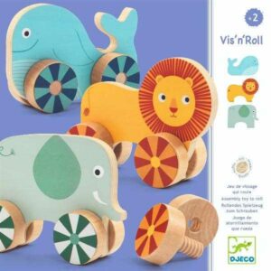 Animale cu surub, vis-n-roll djeco