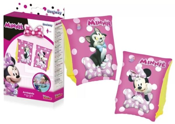 Aripioare de inot pentru copii Minnie Mouse roz Bestway 324517 2