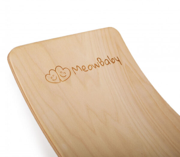 Balance board Placa de echilibru din lemn pentru copii MeowBaby 278201 3