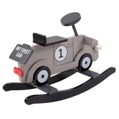 Balansoar Childhome My First Car MDF Gri 322506 0