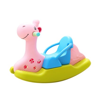 Balansoar Nichiduta cu spatar Rocking Horse Roz 323002 1