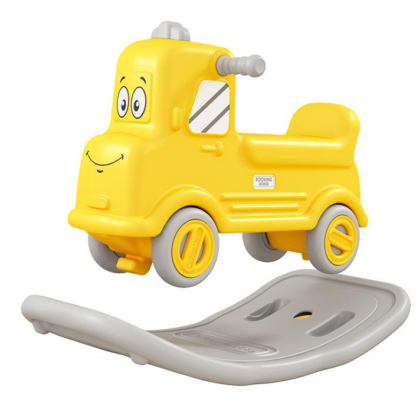 Balansoar pentru copii Nichiduta Car Rocking Horse Galben 323053 2