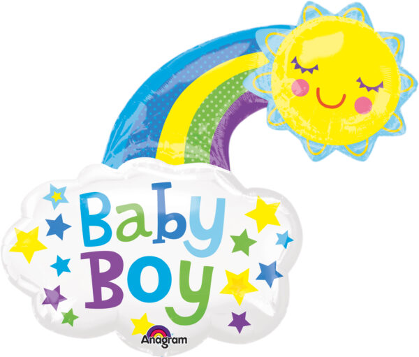 Balon folie baby boy