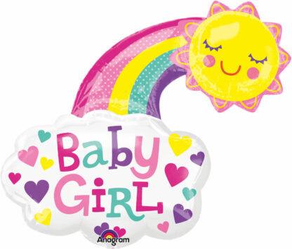 Balon folie baby girl scaled