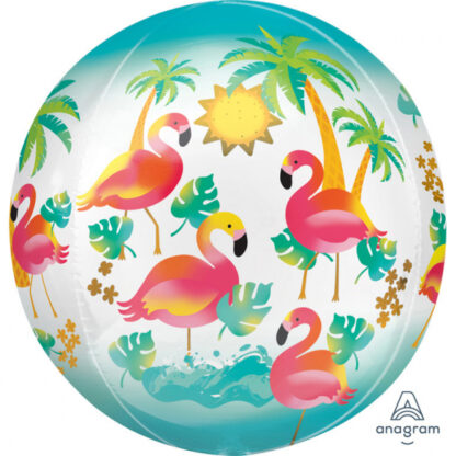 Balon folie flamingo 38x40 cm