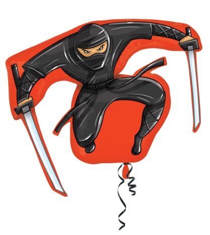 Balon folie ninja supershape