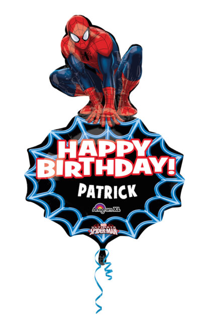 Balon folie spiderman personalizat