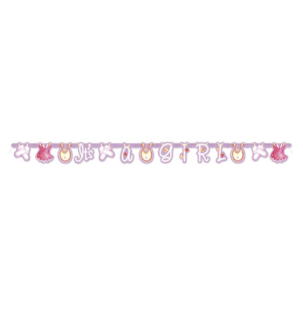 Banner baby shower fata