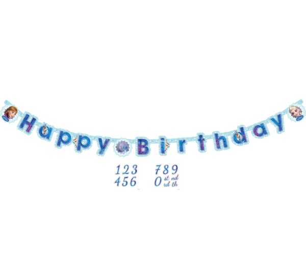 Banner frozen personalizat