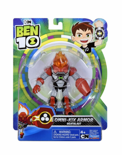 Ben 10 figurina omni kix armura heatblast scaled