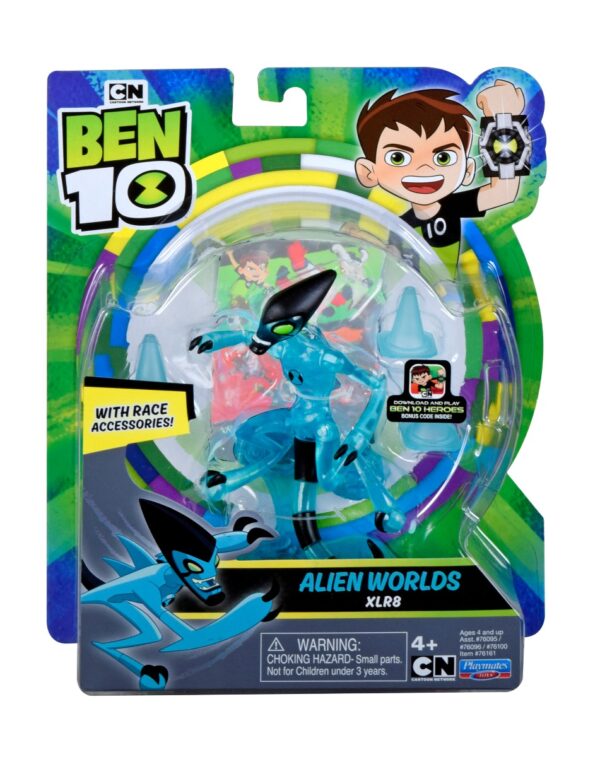 Ben 10 figurine 12 cm - alien worlds xlr8