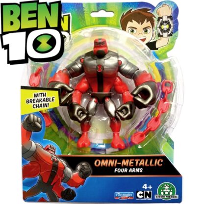 Ben 10 figurine 12 cm metallic fourarms 8v1g uv