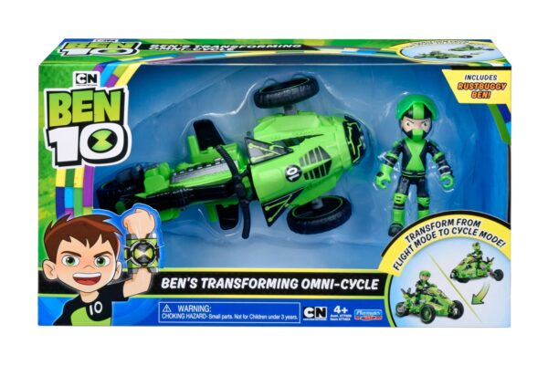 Ben 10 vehicul extraterestru cu figurina rustbuggy