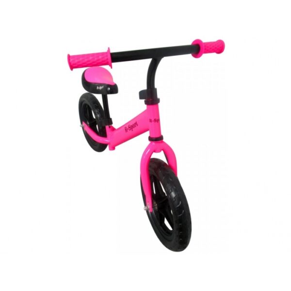 Bicicleta fara pedale cu roti din spuma eva r-sport r7 - roz
