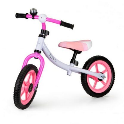 Bicicleta fara pedale ecotoys bw 1122 roz