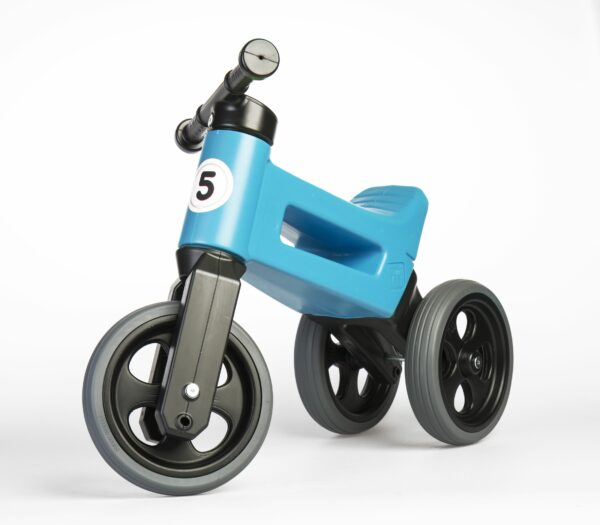 Bicicleta fara pedale funny wheels rider sport 2 in 1 blue scaled