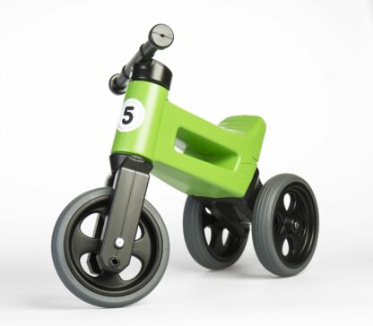 Bicicleta fara pedale funny wheels rider sport 2 in 1 green scaled