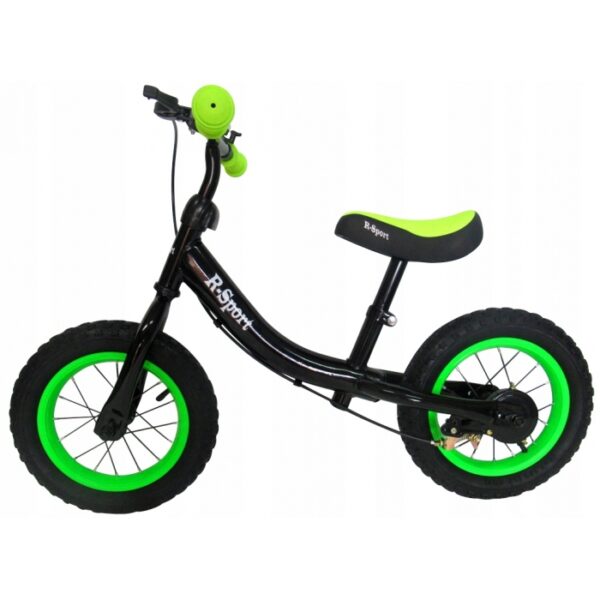 Bicicleta fara pedale r sport r3 verde negru