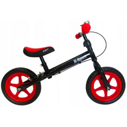 Bicicleta fara pedale r sport r4 rosu negru