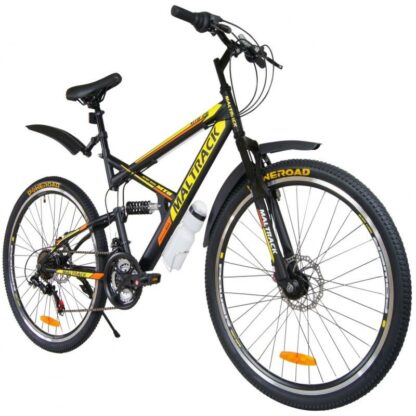 Bicicleta maltrack mtb mountain bike roti 26 inch 18 viteze amortizoare bidon apa