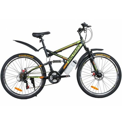 Bicicleta maltrack target 18 viteze roti 26 inch amortizoare frane disc