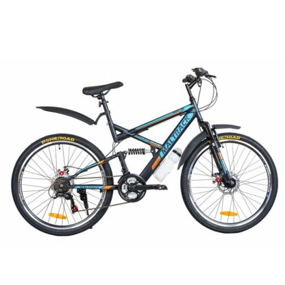 Bicicleta maltrack target cadru otel 26 inch 18 viteze amortizoare mountain bike