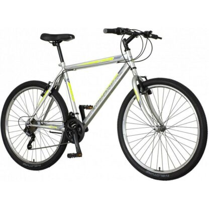 Bicicleta mountain bike 26 inch cadru otel 18 viteze power v brake gri explorer spark