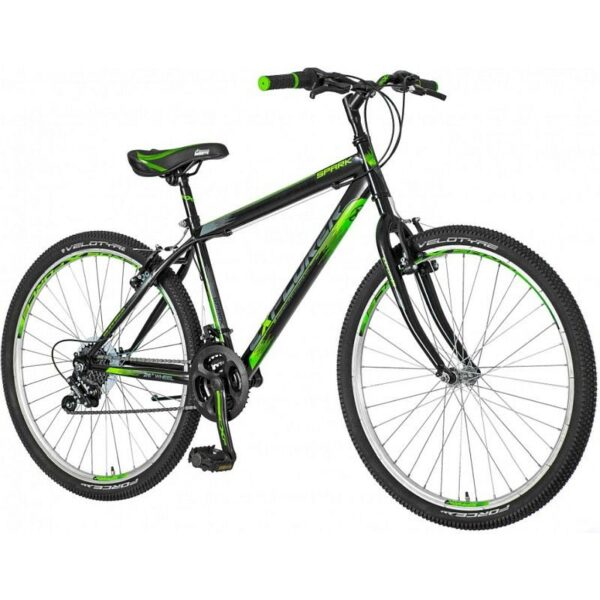 Bicicleta mountain bike 26 inch hardtail, 18 viteze power, cadru otel, v-brake, explorer spark