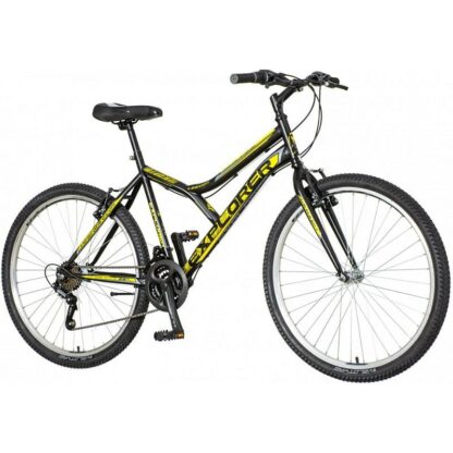 Bicicleta mtb 26 inch hardtail 18 viteze power cadru otel v brake explorer legion