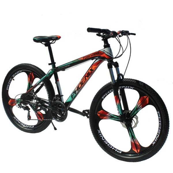 Bicicleta mtb tornado, cadru otel 17', roti 26 inch, 21 viteze, jante aluminiu, frana pe disc, phoenix