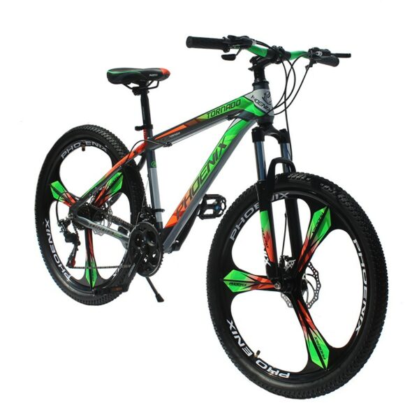 Bicicleta mtb tornado, cadru otel 17', roti 26 inch, 21 viteze, suspensii pe furca, jante aluminiu, phoenix