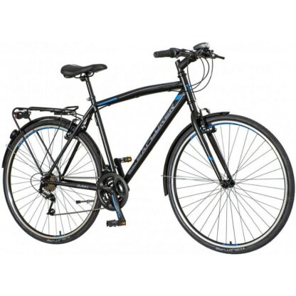 Bicicleta touring 28 inch cadru otel v brake schimbator power 21 viteze portbagaj explorer quest 1