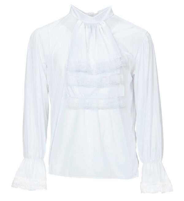 Bluza alba cu jabou marimea ml