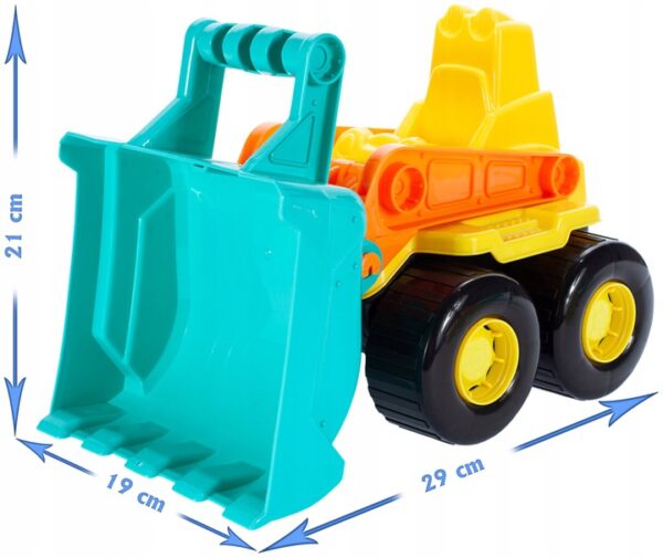 Buldozer cu accesorii pentru nisip - imagine 5
