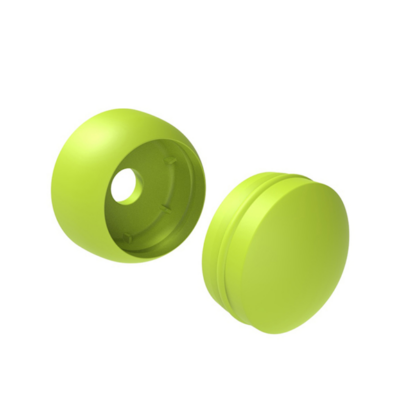 Capac de plastic petru suruburi 12 mm verde KBT 327894 1