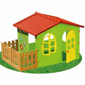 Casuta pentru copii, mochtoys, garden house mare cu gardut