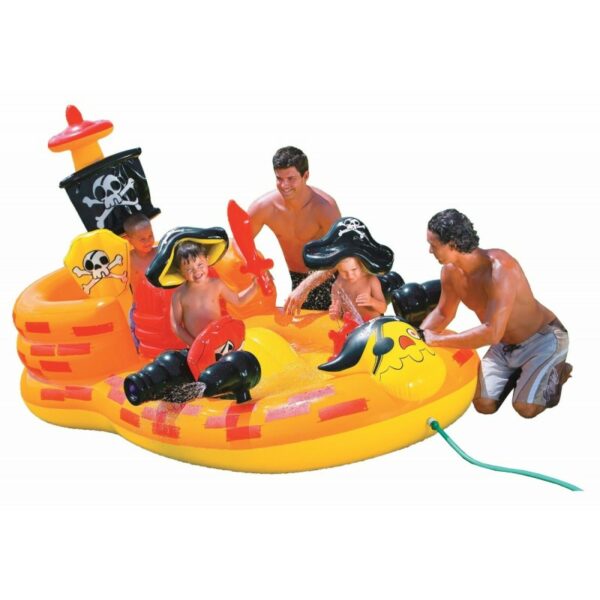 Centru de joaca gonflabil si acvatic pentru copii Pirate Ship Intex 57457 310602 0